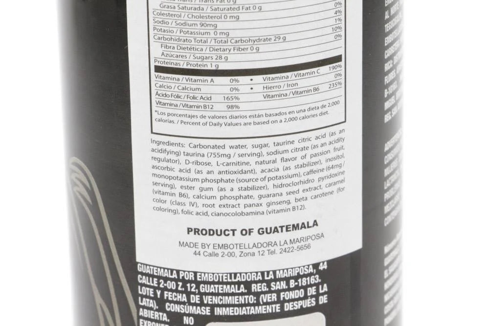 12 pack 16 fl oz Energy Drink D7797