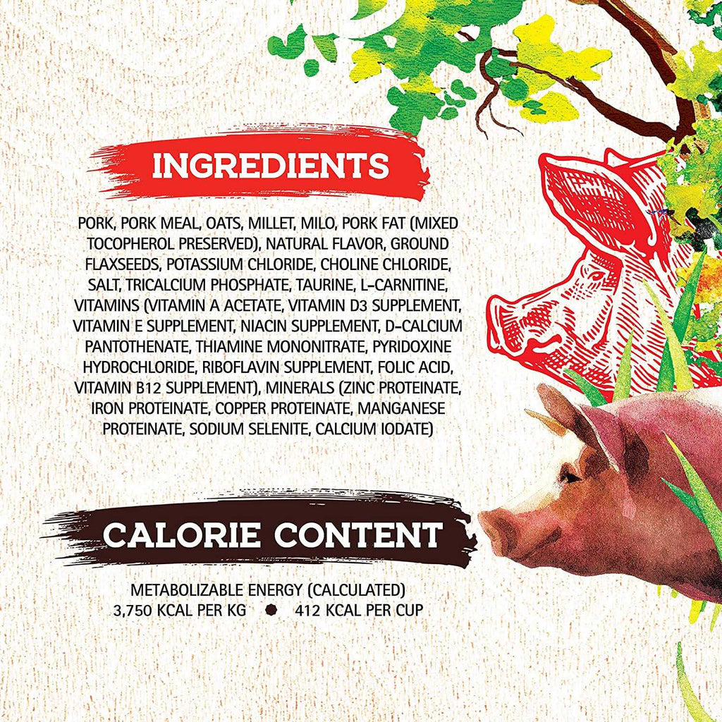 Pork Recipe Dog Food M9966