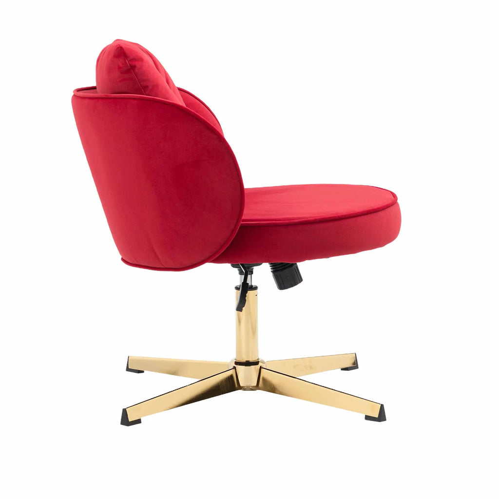 Red Adjustable Swivel Desk Chair R591
