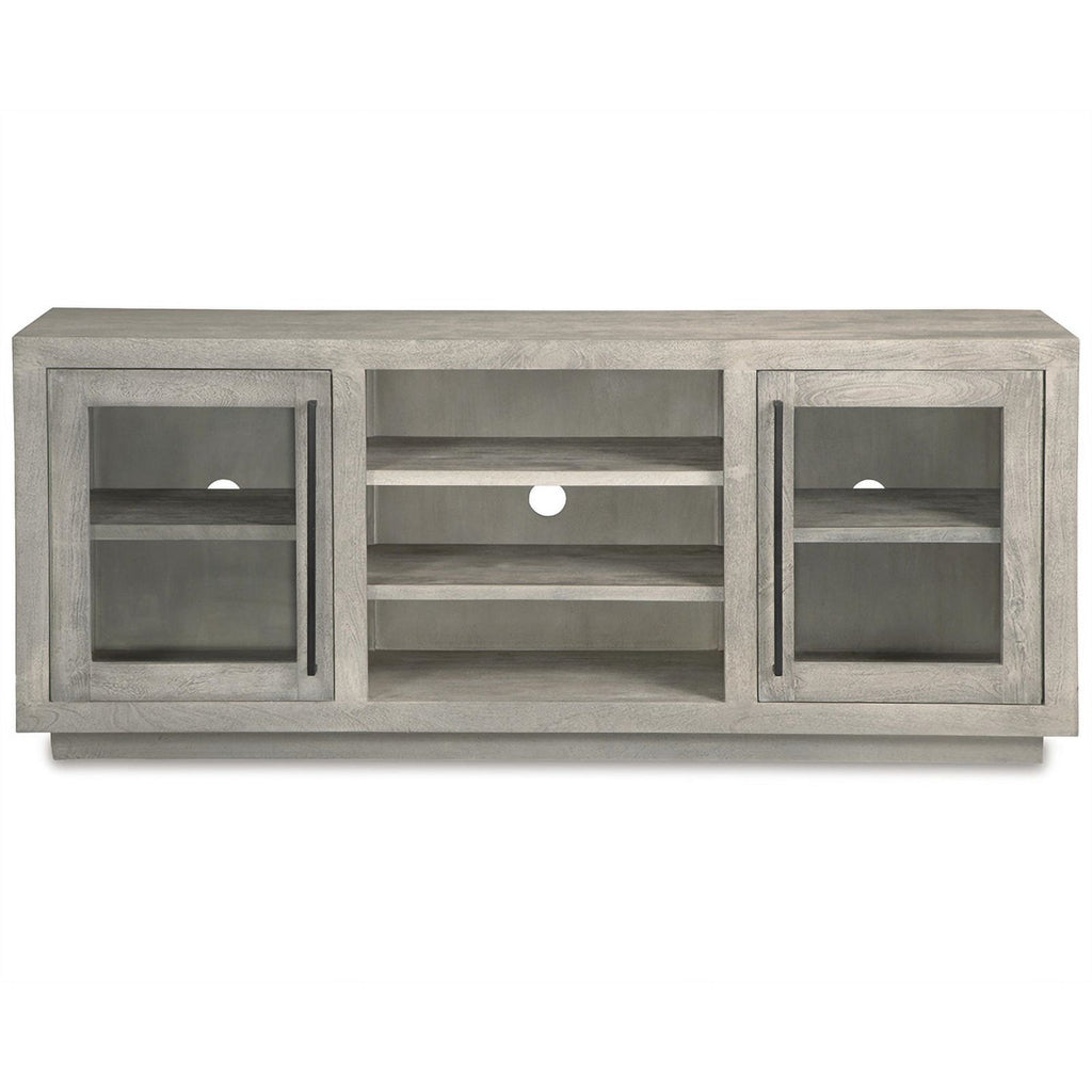 Light Gray Wood Accent Cabinet W64323