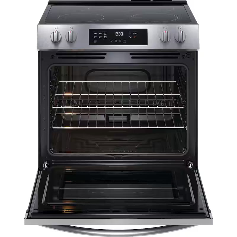 5-Element Slide-In Electric Range with Steam Clean in Stainless Steel G446180
