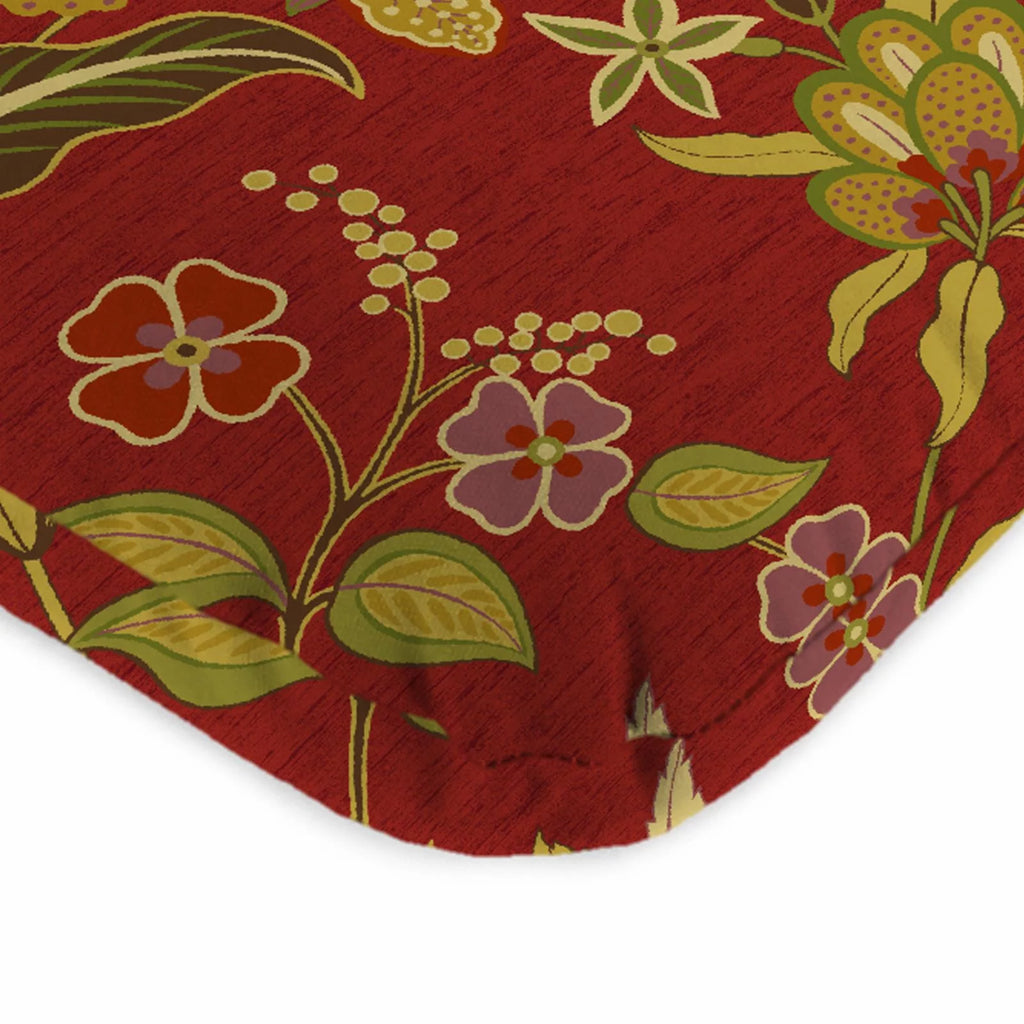 22 x 45 in. Rectangular Outdoor Chair Cushion with Ties M7291