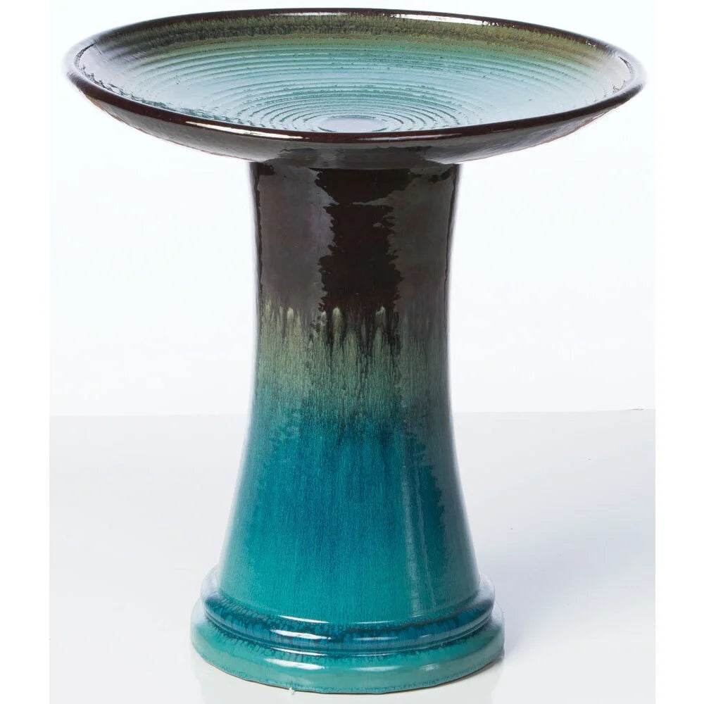 Navy Bird Bath O94174
