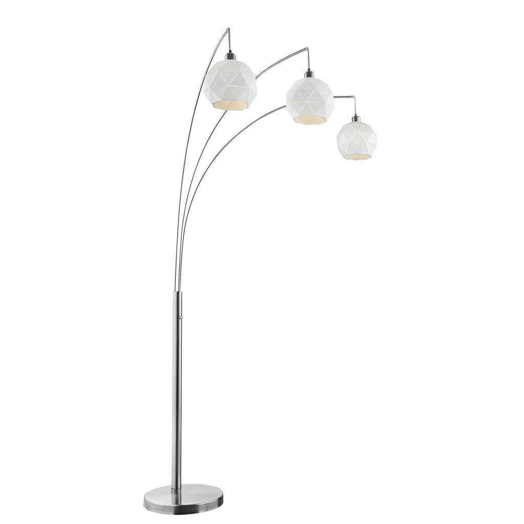 Three Light Arch Floor Lamp 50 Inches Wide by 85 Inches High K646922