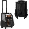 Backpack Pet Travel Carrier with Wheels O90563