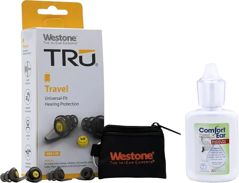 Natural Ear Drops with Earplugs L481