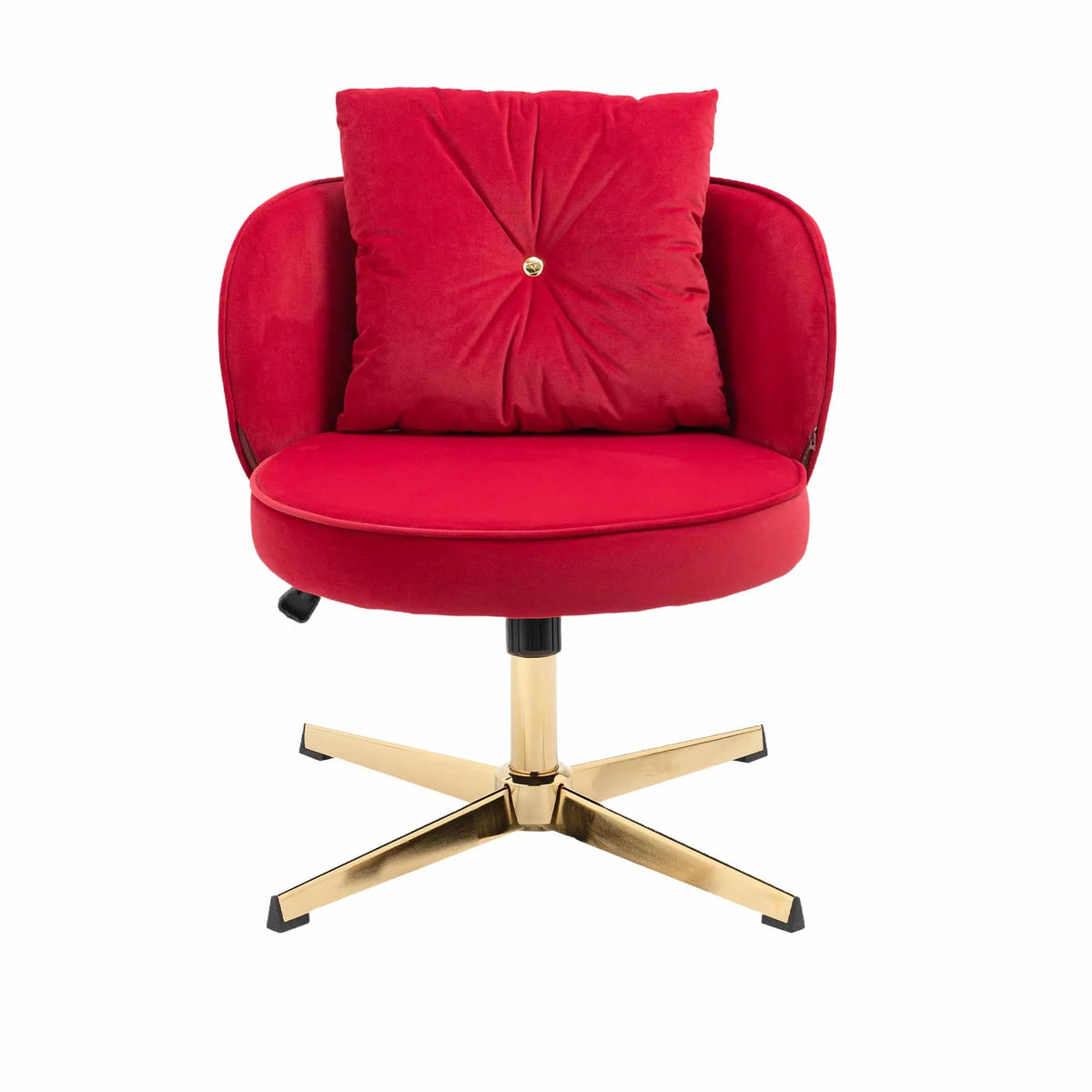 Red Adjustable Swivel Desk Chair R591