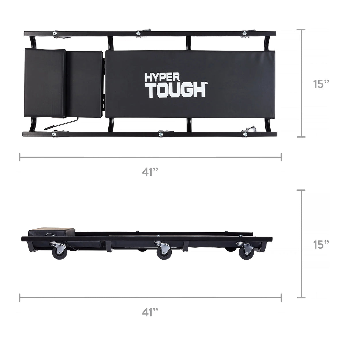 Rolling Creeper with Adjustable Headrest C58145