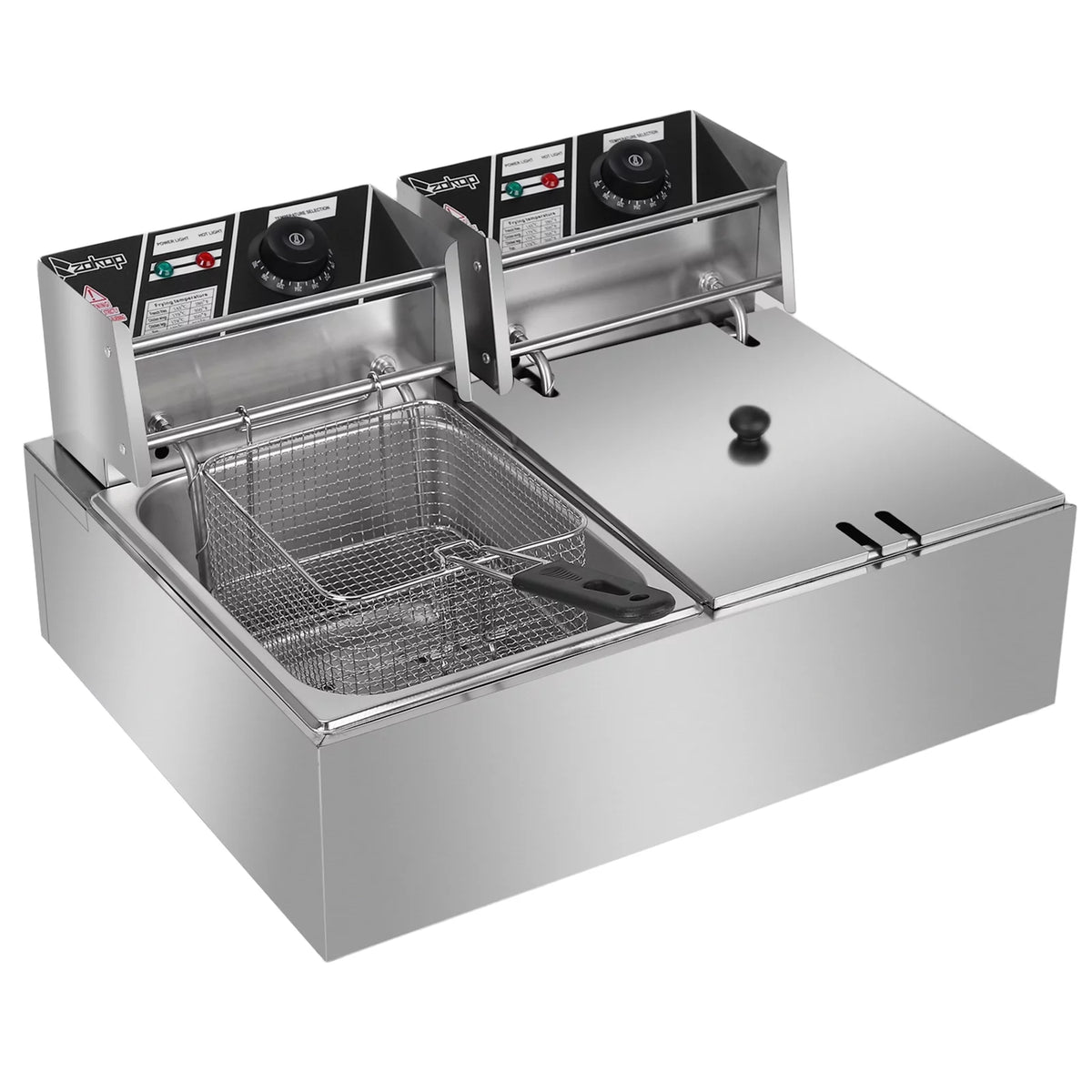 5000W 12L Stainless Steel Electric Fryer U6214