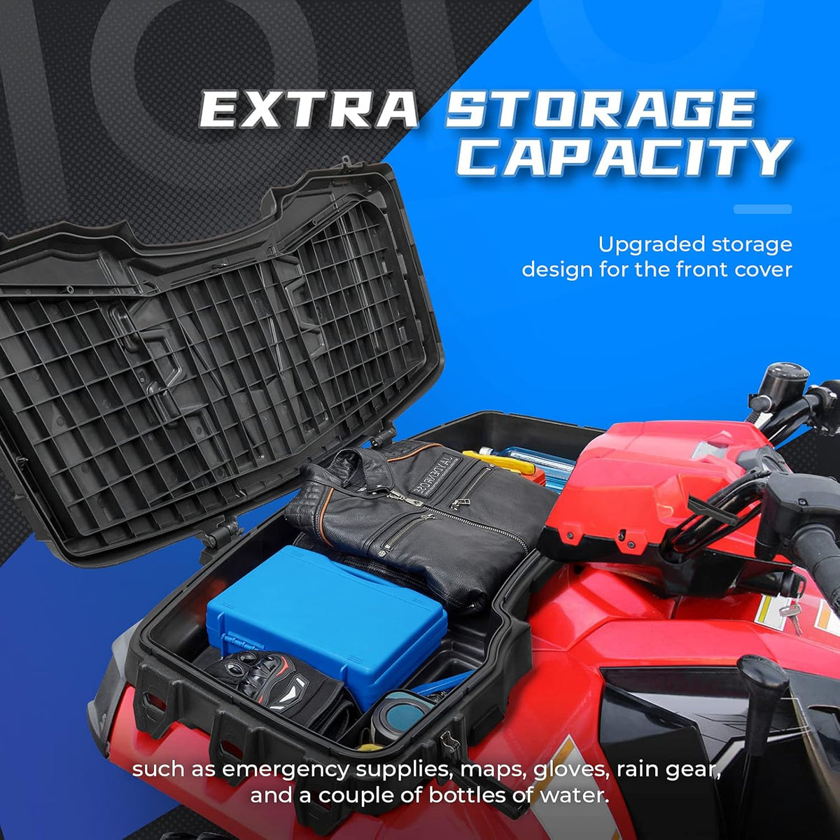 Lockable Waterproof Front Storage Box N745477