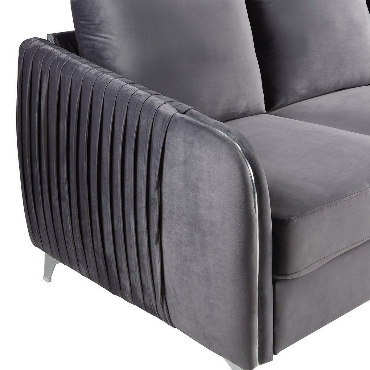Channel-Quilted Sofa P86957