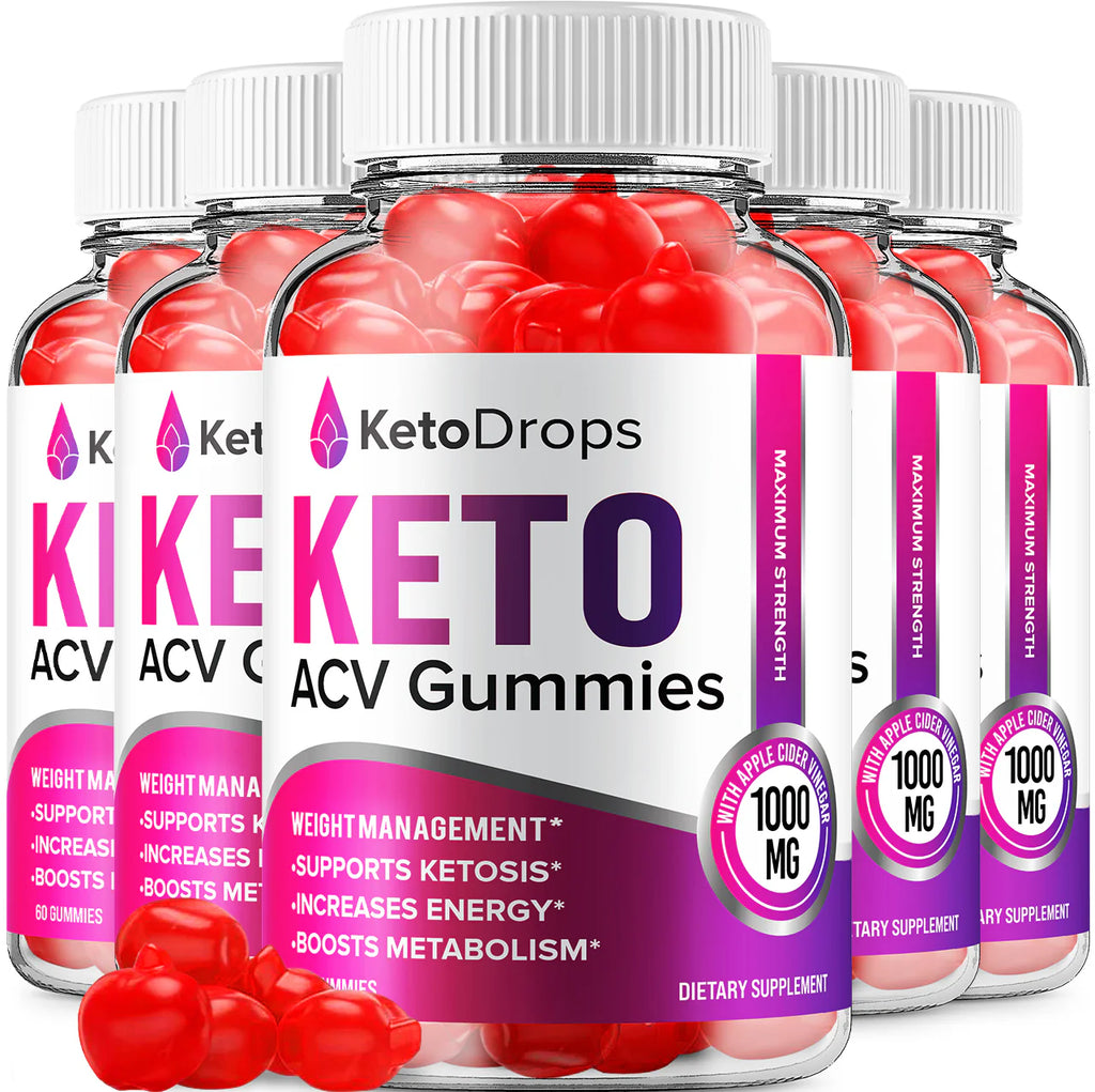 Keto Drops ACV Gummies E800