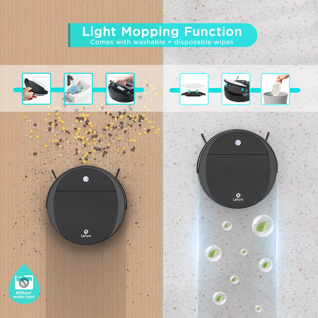 Robot Vacuum and Mop Combo H6222