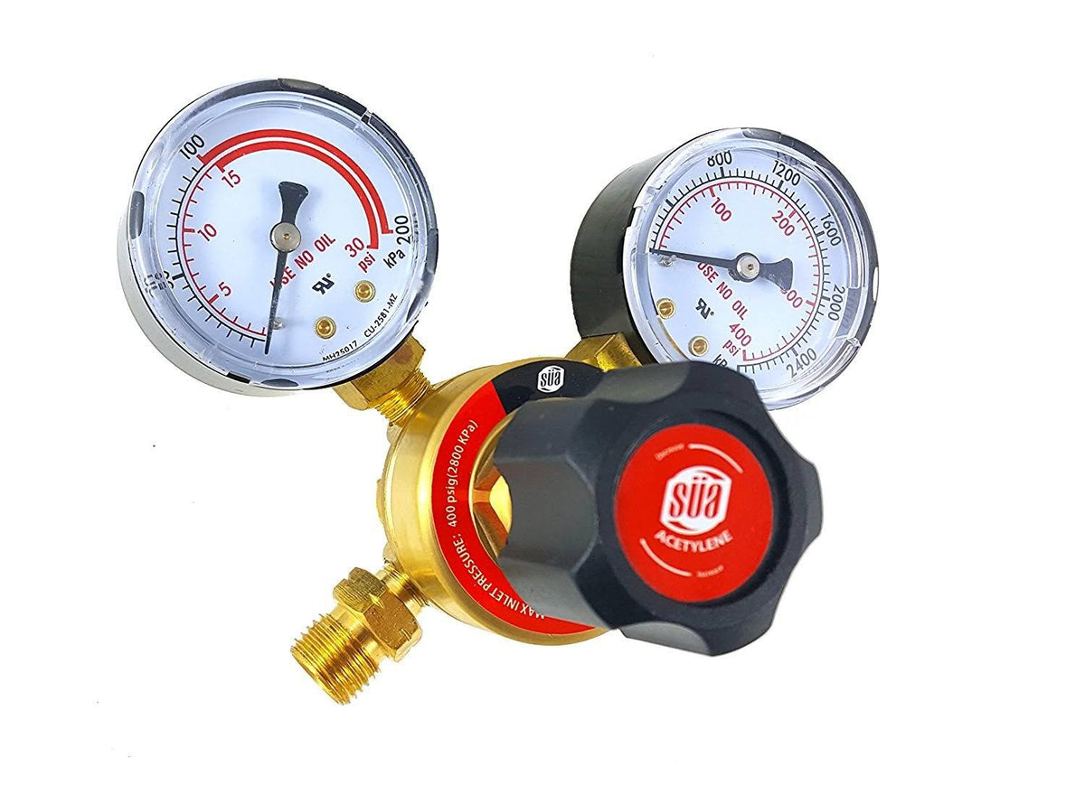 Oxygen and Propane/Propylene Regulators Welding Gas Gauges - Pair F592664