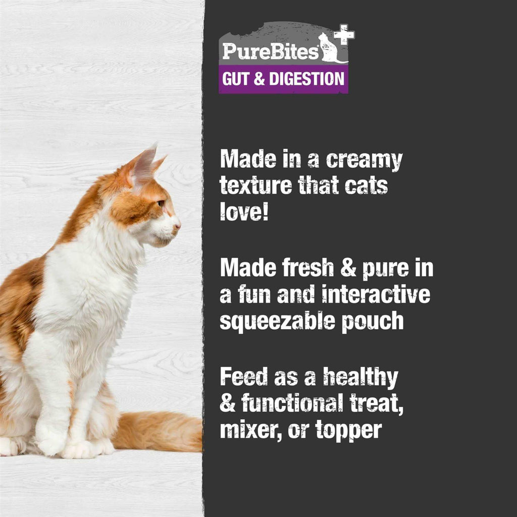 Squeezable Gut & Digestion Cat Food D6366