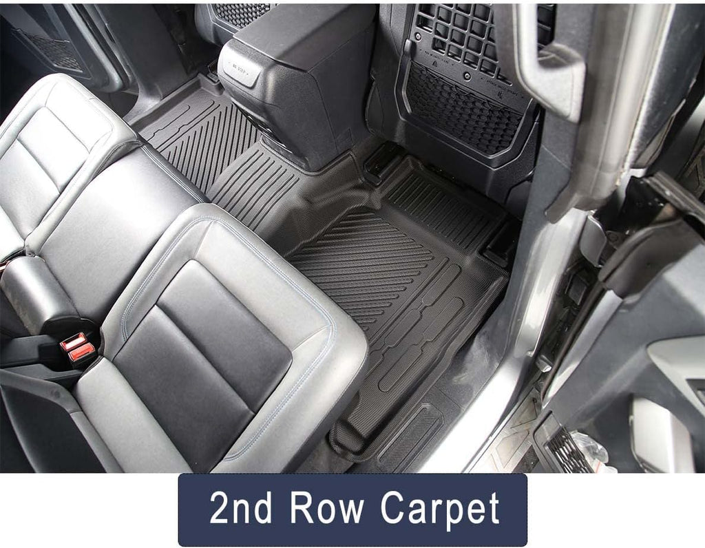 4 Doors Ford Bronco All Weather Floor Mats Liners P19068