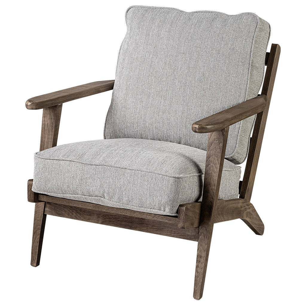 Frost Grey Fabric Accent Chair S465