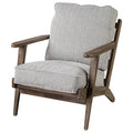 Frost Grey Fabric Accent Chair S465