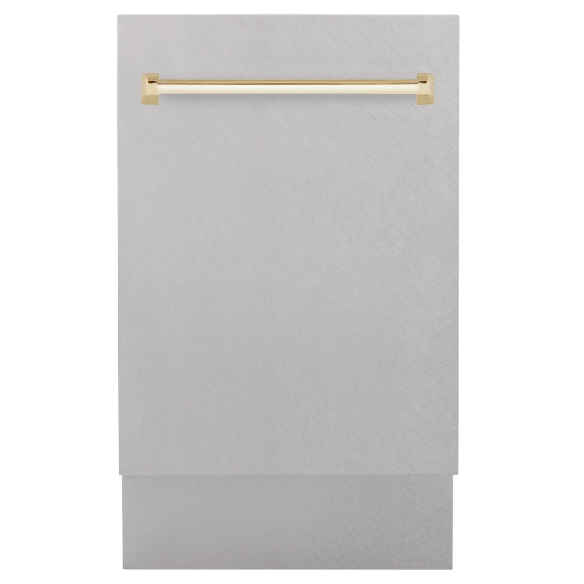 18 In. Stainless Steel Dishwasher with Gold Handle B70035