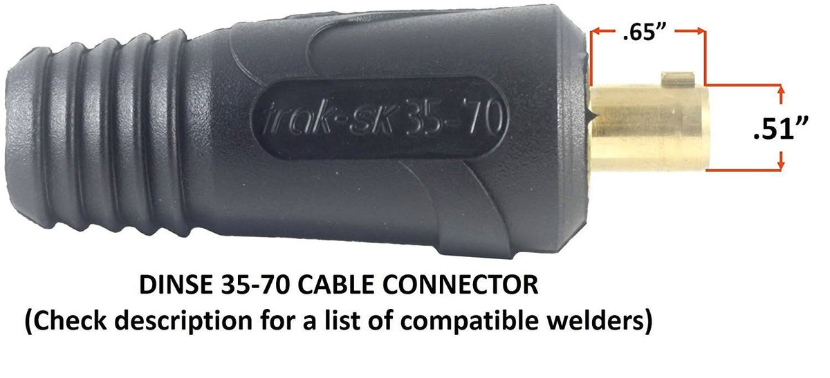 #2 AWG Welding Ground Clamp Lead Assembly 25 Feet V954954