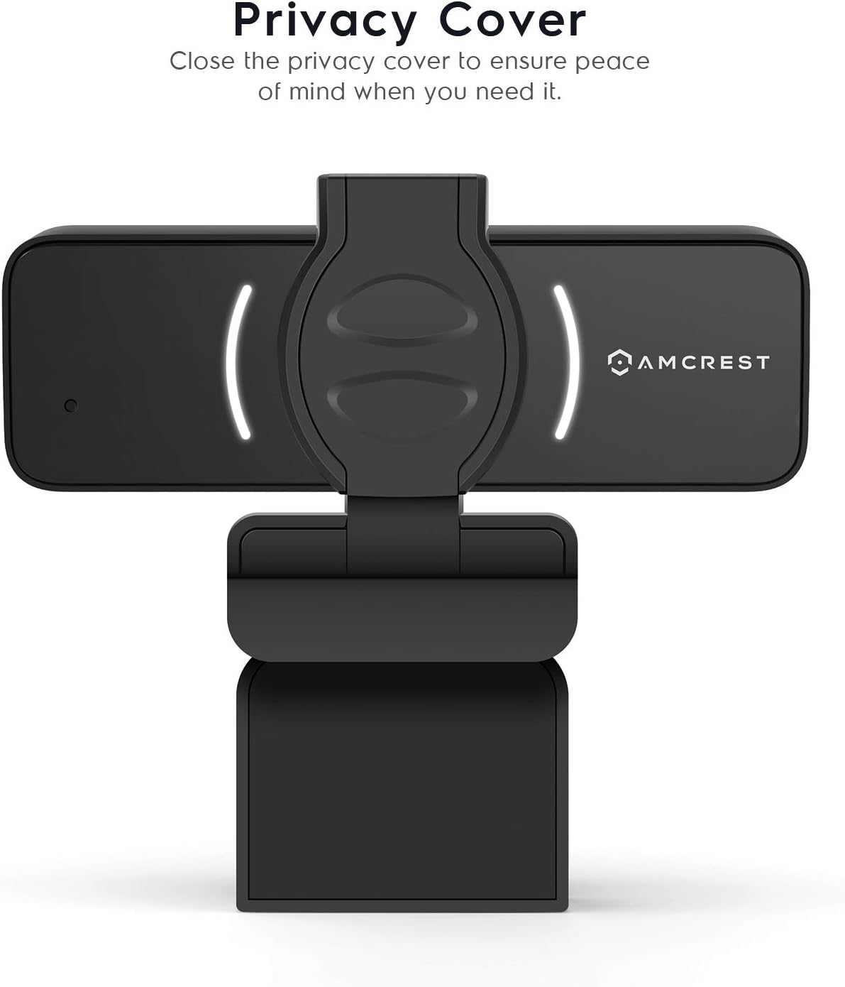 1080P Webcam with Microphone & Privacy Cover, USB Camera, Wide Angle Lens S259739