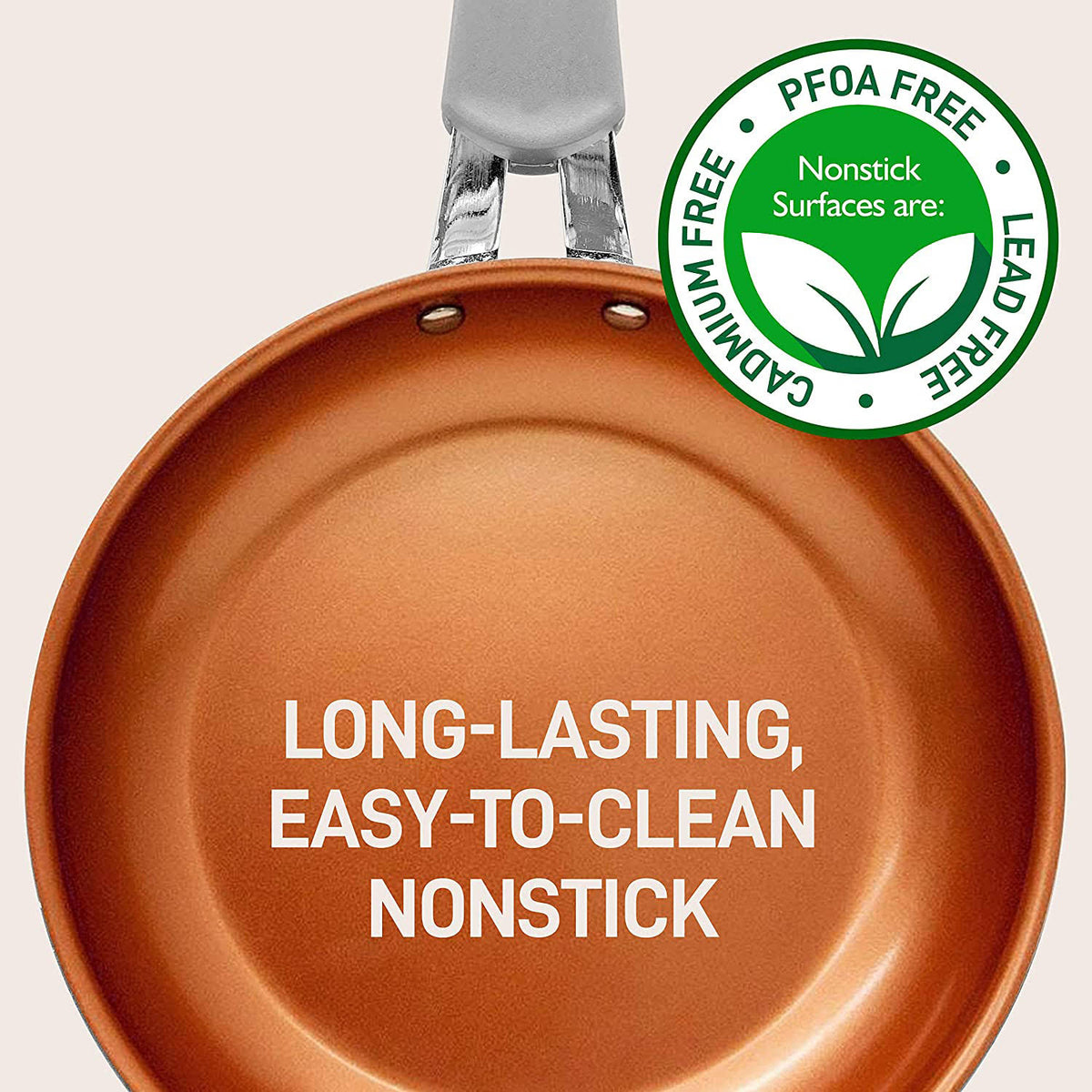 11 Piece Nonstick Cookware Pots and Pans Set Y735980