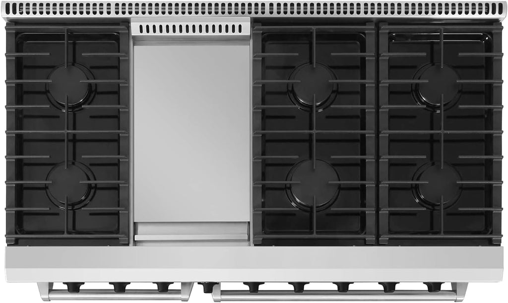 30 Inch Stainless Steel Gas Range with 5 Sealed Burners, 4.5 cu. ft. Oven, Storage Drawer, Cast Iron Grate X50193