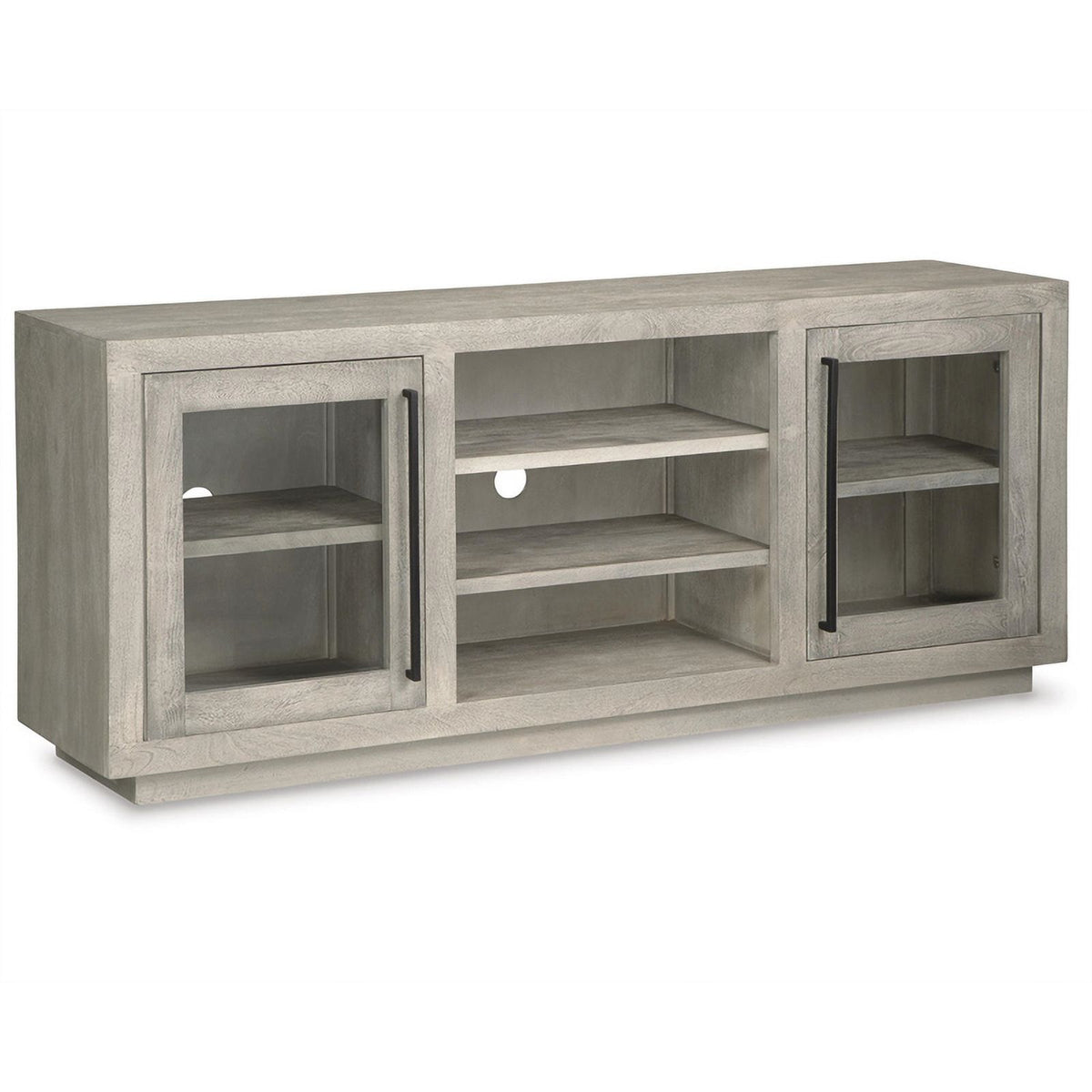 Light Gray Wood Accent Cabinet W64323