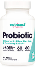 Probiotic Supplement 60 Billion CFU 60 Capsules C647