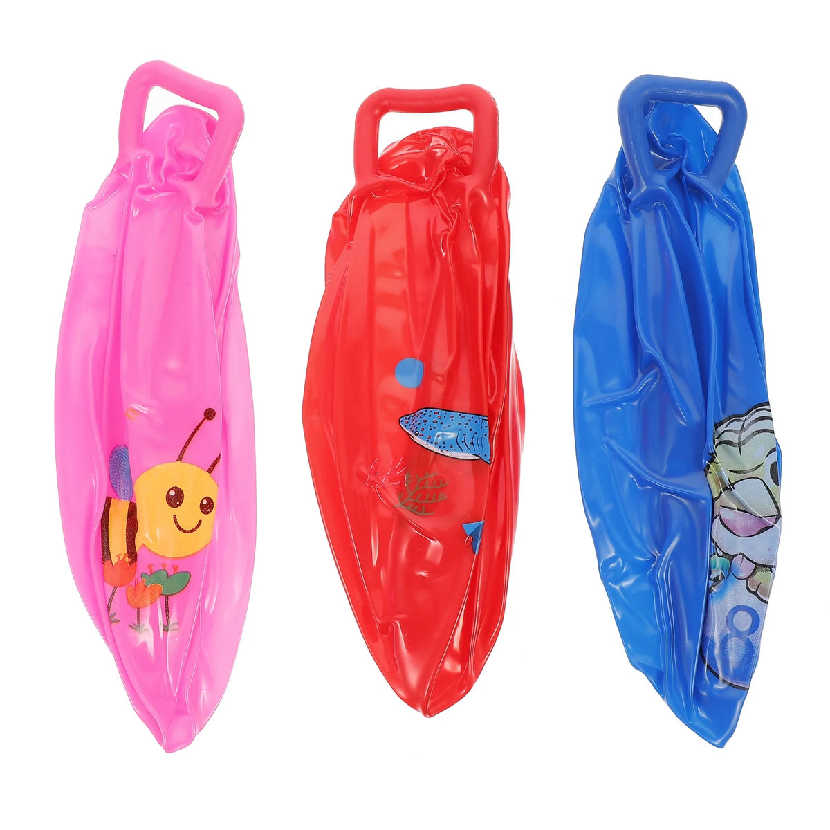 3Pcs Inflatable Hopper Balls with Handle D8500