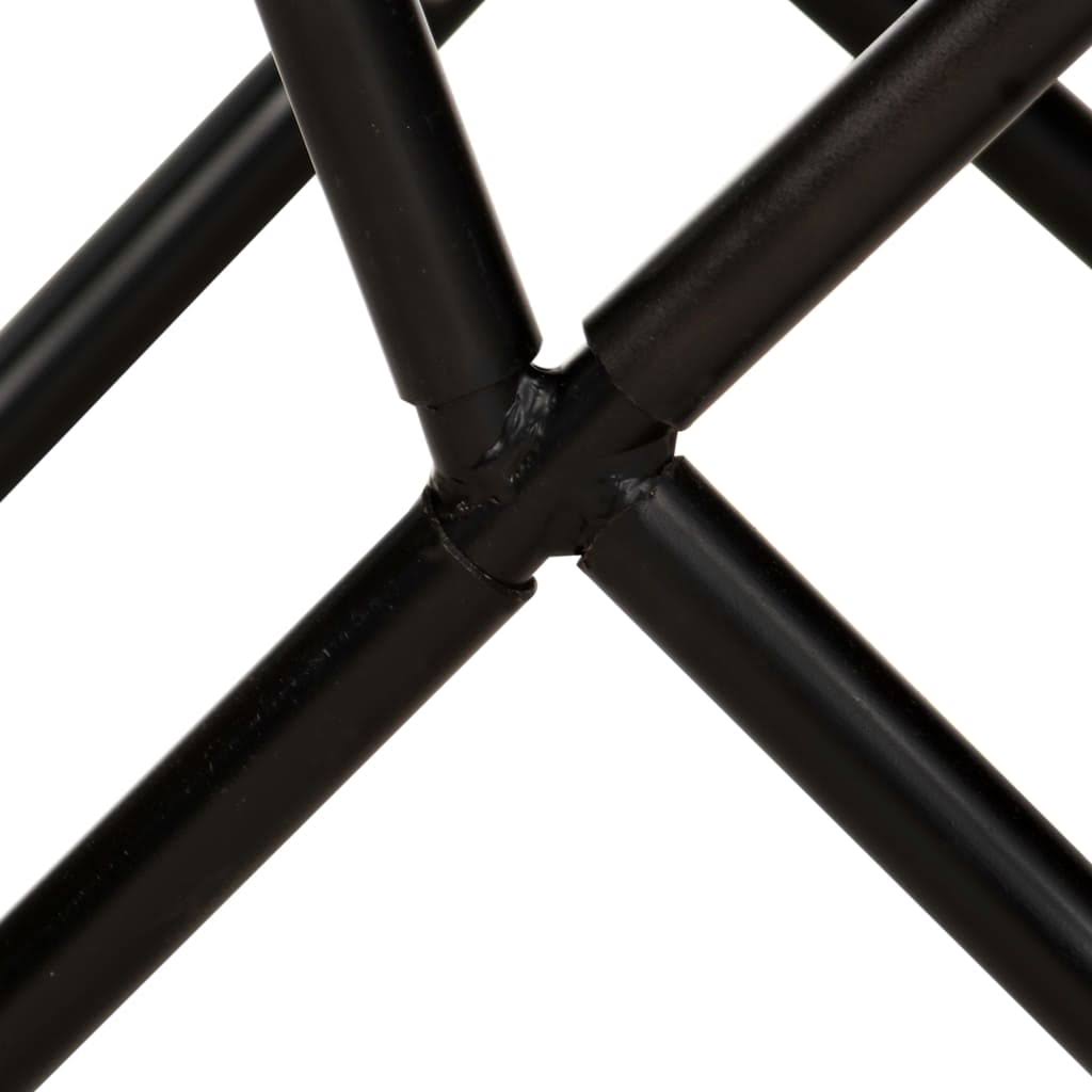 Anthracite Canvas Butterfly Chair U624373