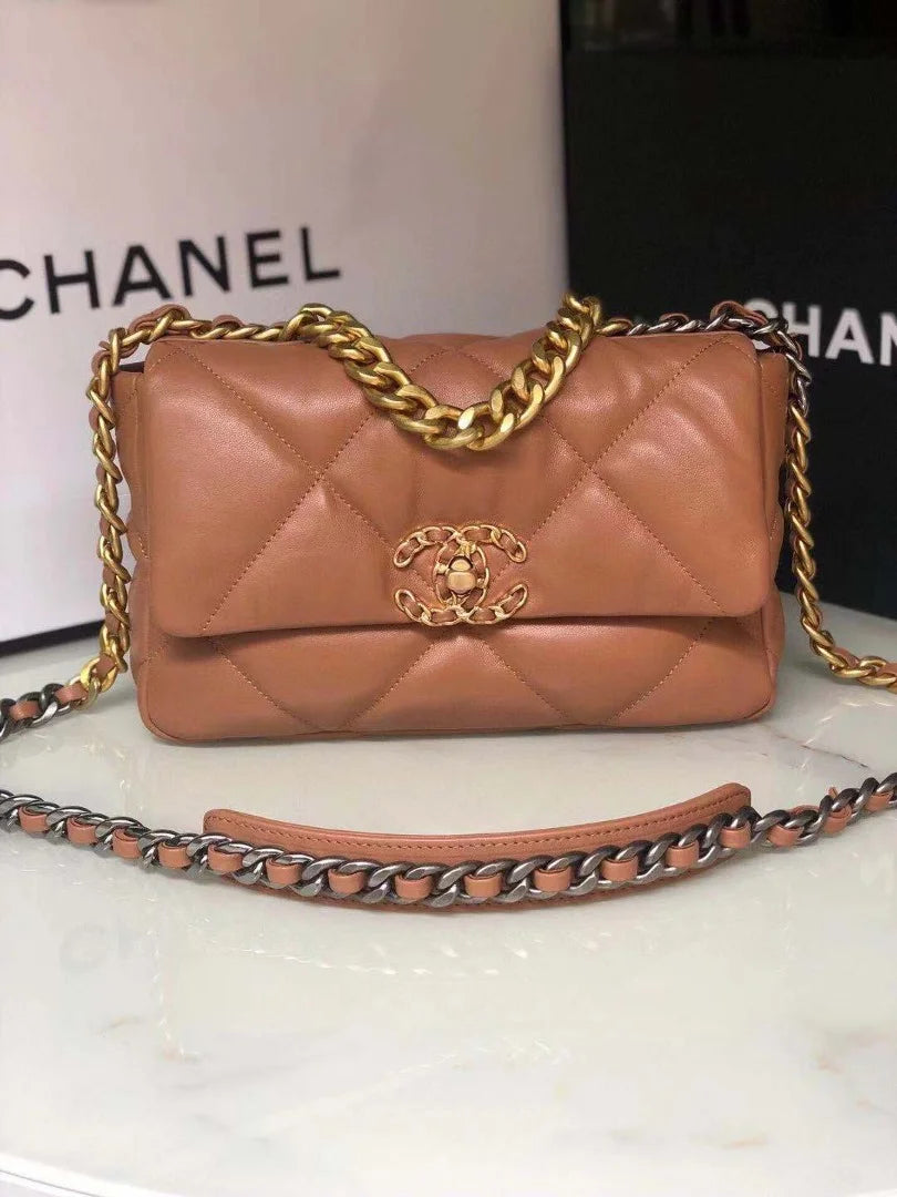 Brown 26cm Handbag G487