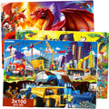 100 Piece Floor Puzzles for Kids Ages 4-6 I76230
