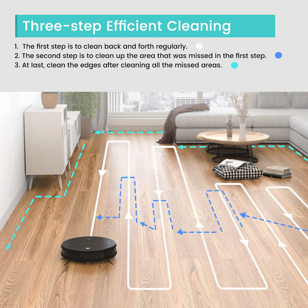 Robot Vacuum and Mop Combo H6222