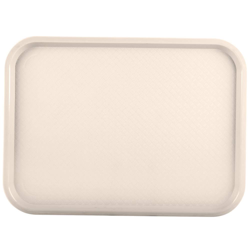16 inch Almond Fast Food Tray O558550