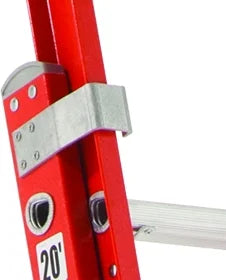 24' Fiberglass Extension Ladder, 300 lbs Load Capacity R253910