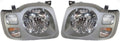 Headlight Assembly Pair with Bulbs I4396