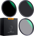 82mm Neutral Density ND8 ND64 CPL Circular Polarizer Filter Set with 24 Multi-Layer Coatings J622